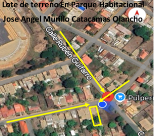 georeferenciacion Lote de terrerno en REs Miguel Angel Murillo Catacamas